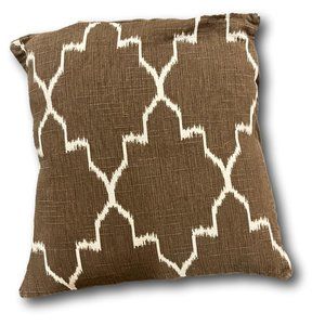 BOGO Ikat Design Linen Pillow Case Cover